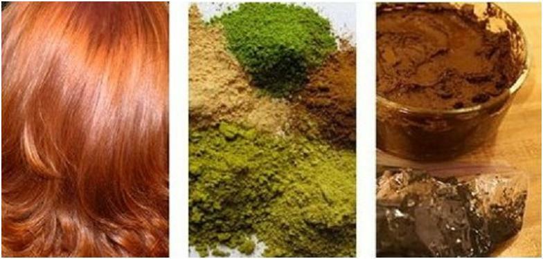 رنگ کردن مو با مواد طبیعی